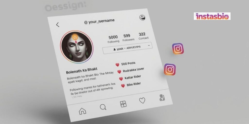 bholenath-instagram-bio-with-emoji