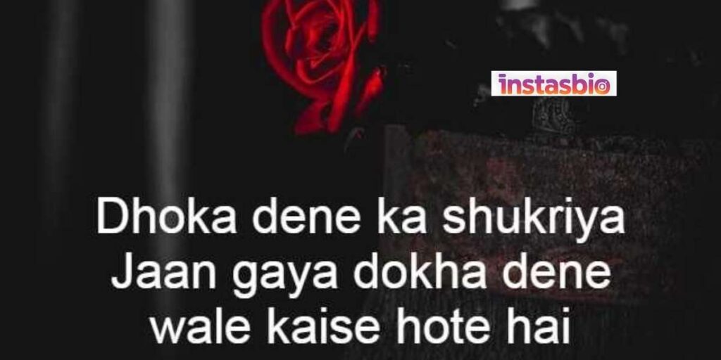 230+ Best Dhokebaaz Shayari in English