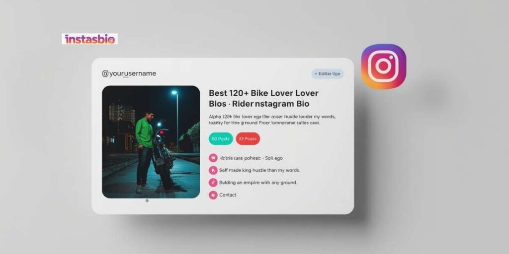 Best 120+ Bike Lover Bio For Instagram | Rider Instagram Bio